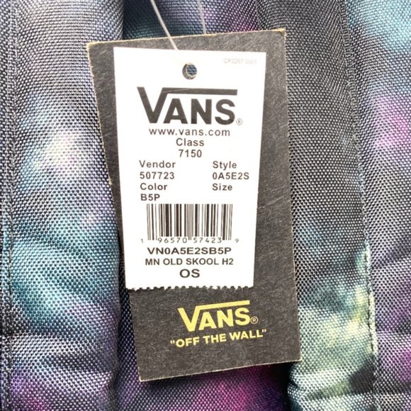 VANS Old Skool H2O Backpack Zip Logo School Unisex VN0A5E2SB5P - Picture 4 of 4